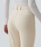 Pantalon tailleur évasé taille haute Halara Flex™ DayStretch