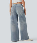 Jean fluide Halara Flex™ taille mi-haute avec poches