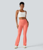 Legging yoga bootcut Halara UltraSculpt™ taille haute gainant avec poches