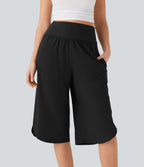 Pantalon décontracté gainant taille haute à séchage rapide avec poches Breezeful™