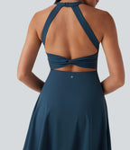 Robe de danse dos nu torsadée Softlyzero™ Airy Cool Touch - Easy Peasy