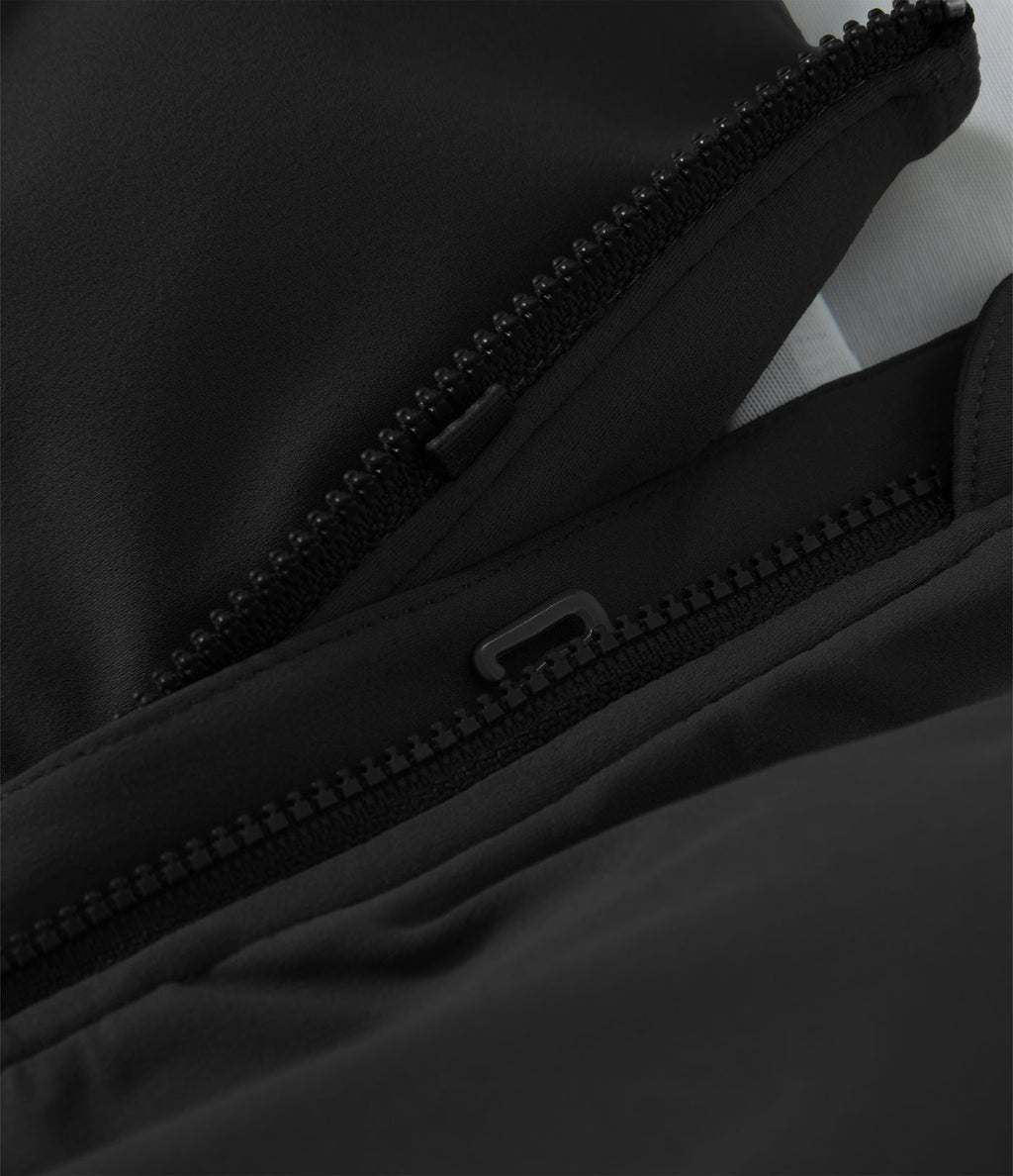 Veste yoga push-up zippée à manches longues avec passants pouces et ourlet à volants Halara UltraSculpt™