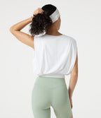 Débardeur de yoga col rond effet frais InstantCool, protection solaire UPF50+