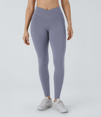 Patitoff™ 2.0 Legging Yoga Résistant Poils d'Animaux Taille Haute Croisée Poches Latérales