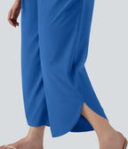 Pantalon tailleur gainant taille haute avec poches Halara Flex™