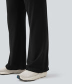 Pantalon de yoga taille haute coupe droite sans couture Seamless Flow