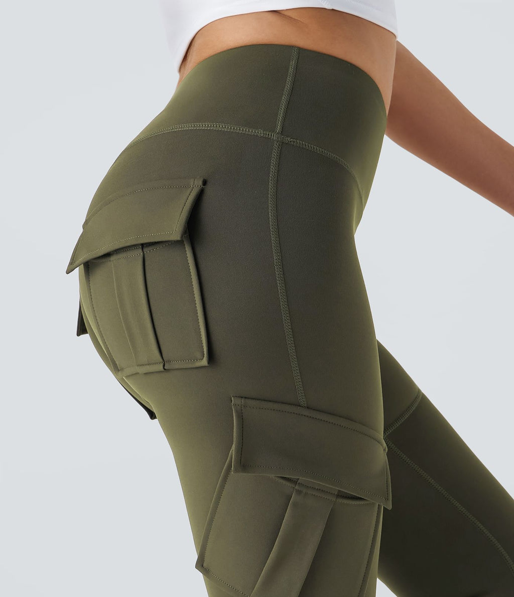 Legging yoga ajusté cargo taille haute DayStretch avec poches