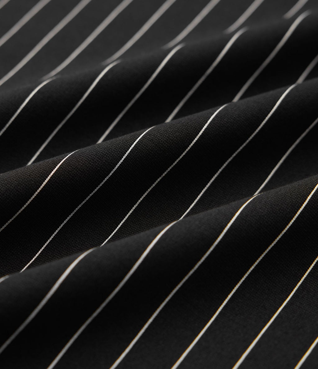 Combinaison tailleur col bateau sans manches à rayures et nœuds sur les côtés effet frais InstantCool avec poches, accès facile Easy Peasy