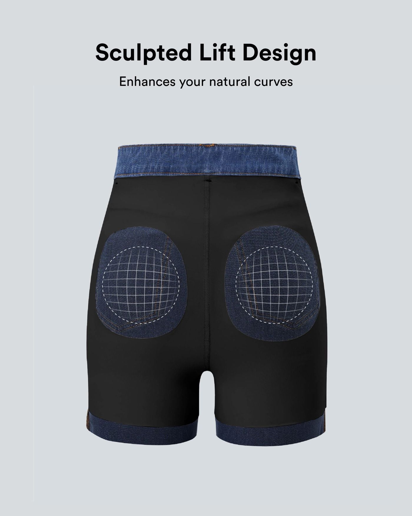 Jean droit Halara Flex™ décontracté, taille haute, avec poches