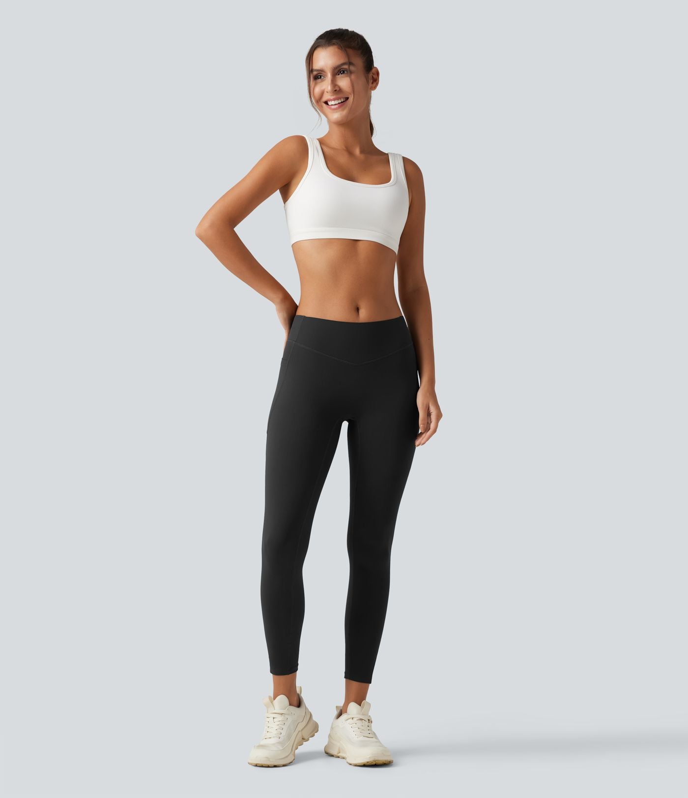 Legging de yoga Halara UltraSculpt™ taille basse skinny avec poches