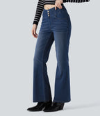 Jean bootcut taille haute Halara Flex™ avec poches
