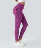 Legging yoga ajusté cargo taille haute DayStretch avec poches