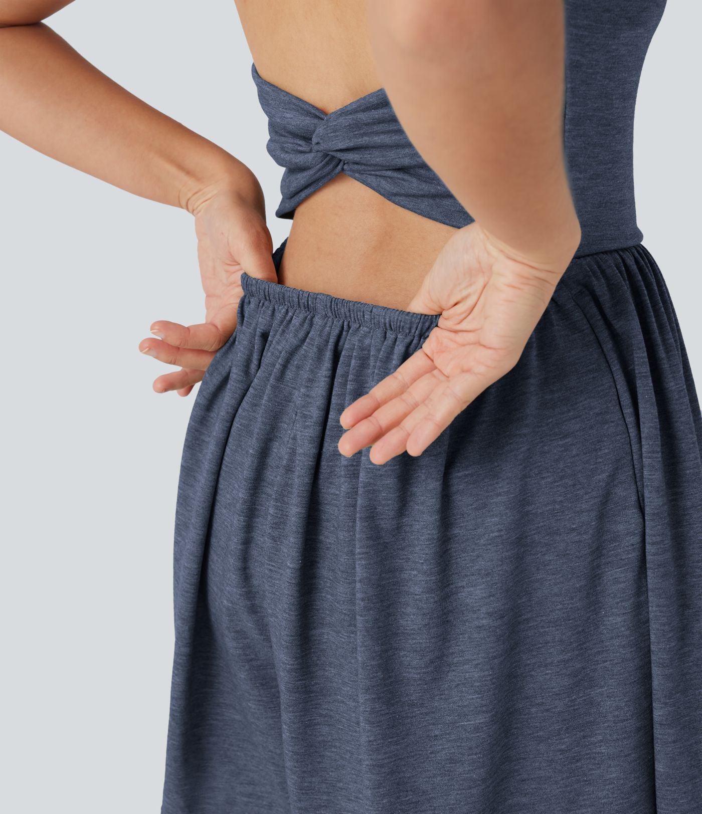 Combi-short 2-en-1 avec coussinets et poches - Édition Easy Peasy