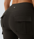 Legging yoga ajusté cargo taille haute DayStretch avec poches