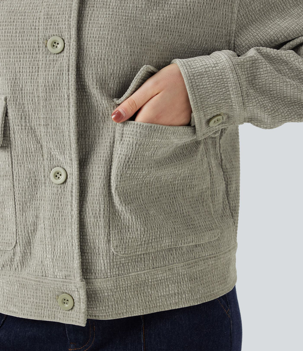 Veste manches longues avec poches