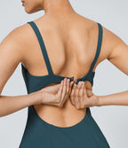 Softlyzero™ QuickDry Robe Sport de Tennis Mini 2-en-1 à Dos Nu avec Découpe et Poches