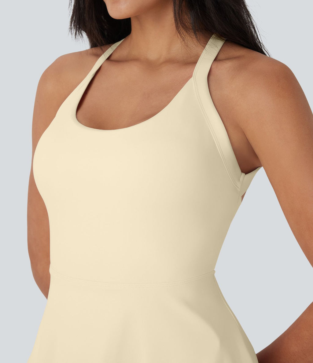 Softlyzero™ Airy Robe Sport Torsadée Dos Nu Édition Easy Peasy