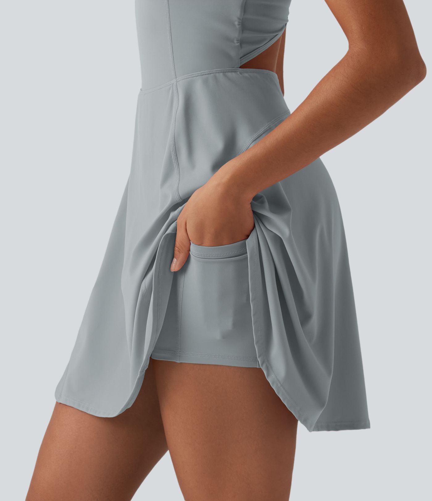 Robe de danse SoftlyZero™ Airy 2-en-1 effet frais InstantCool mini avec poches, accès facile Easy Peasy, longueur rallongée