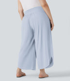 Pantalon tailleur gainant taille haute avec poches Halara Flex™