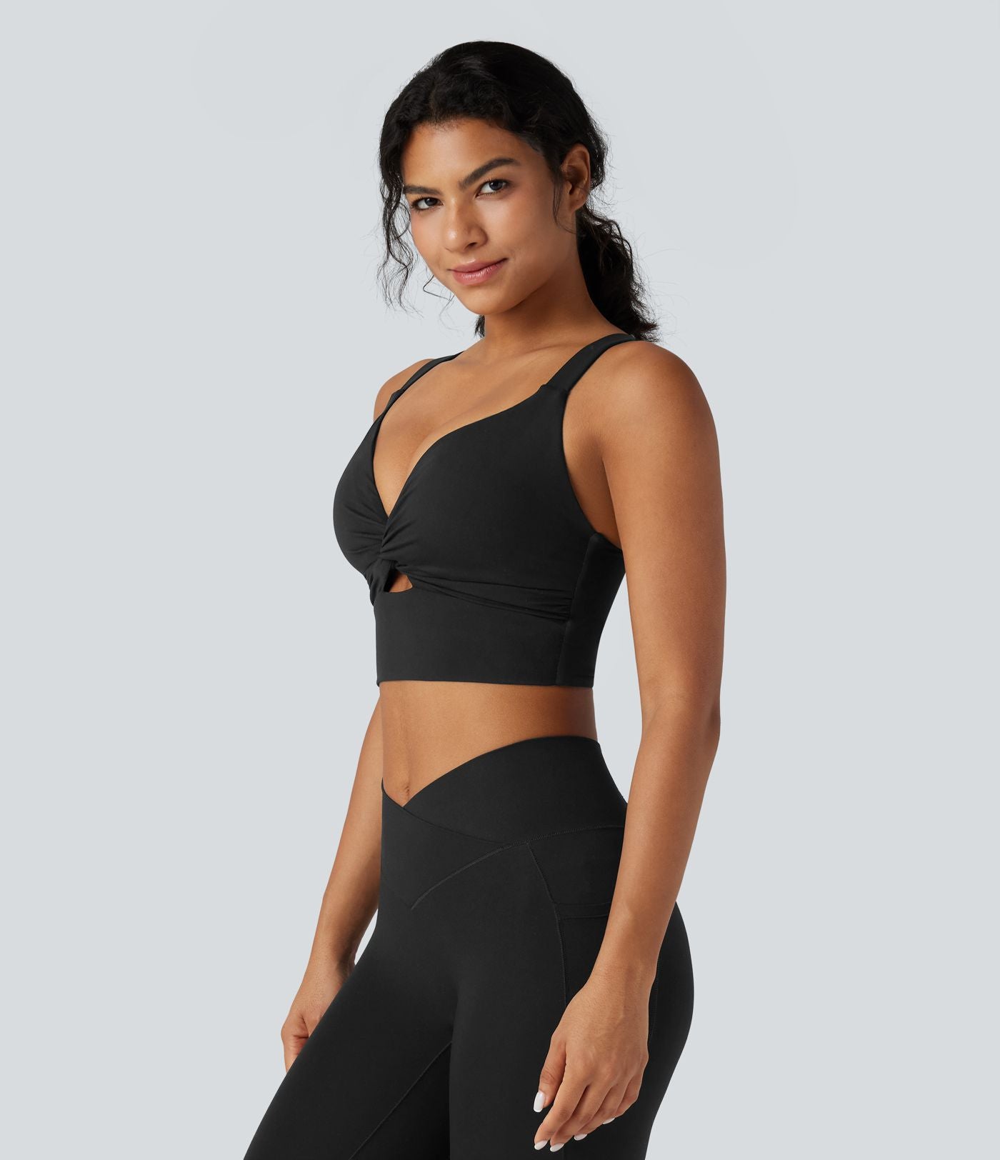 Brassière de sport yoga Halara UltraSculpt™ push-up coques moulées maintien léger