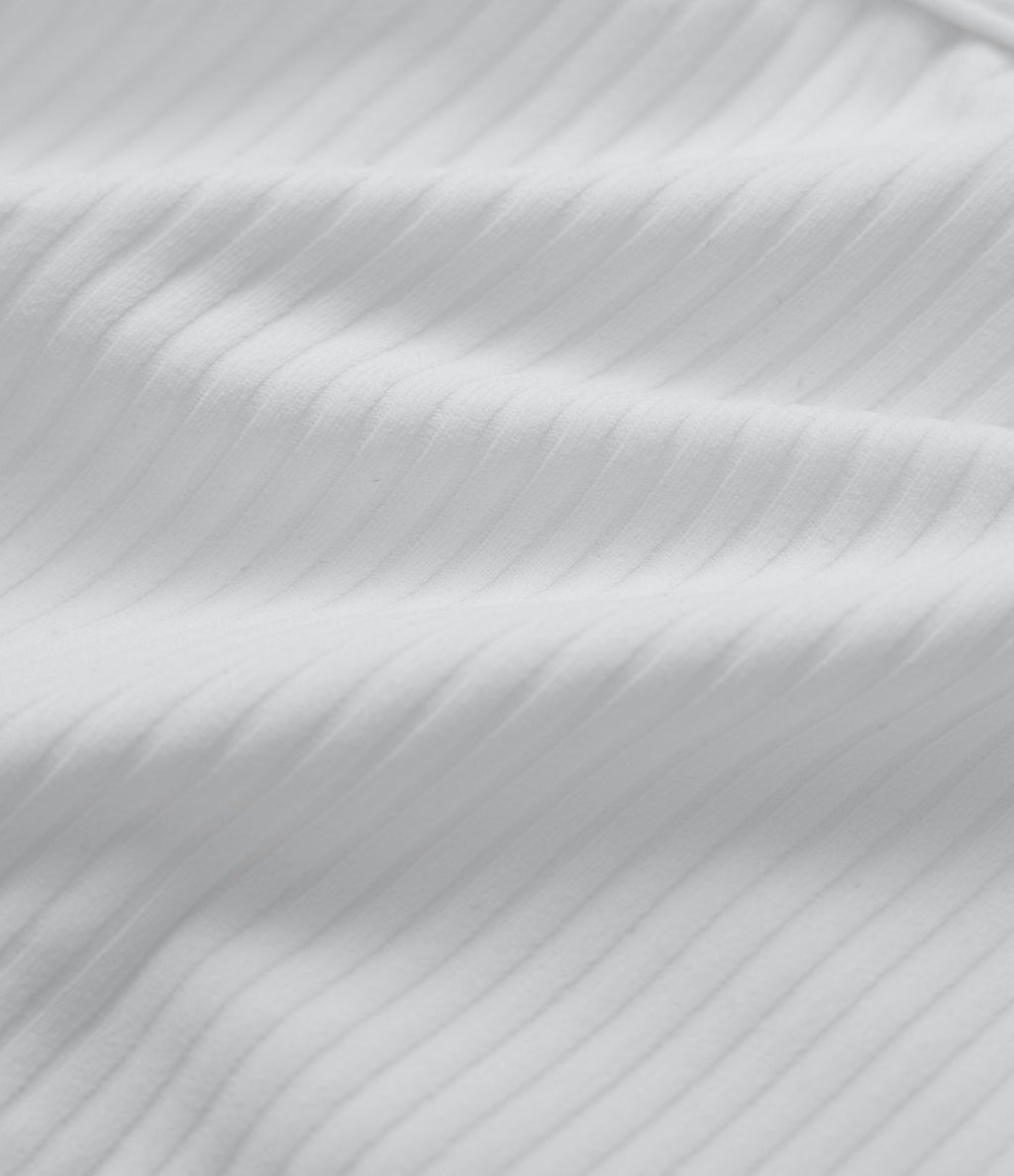 Brassière de sport yoga maille côtelée soutien léger à découpes bonnets A-D