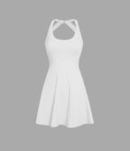 Robe de sport dos nu torsadée A-C