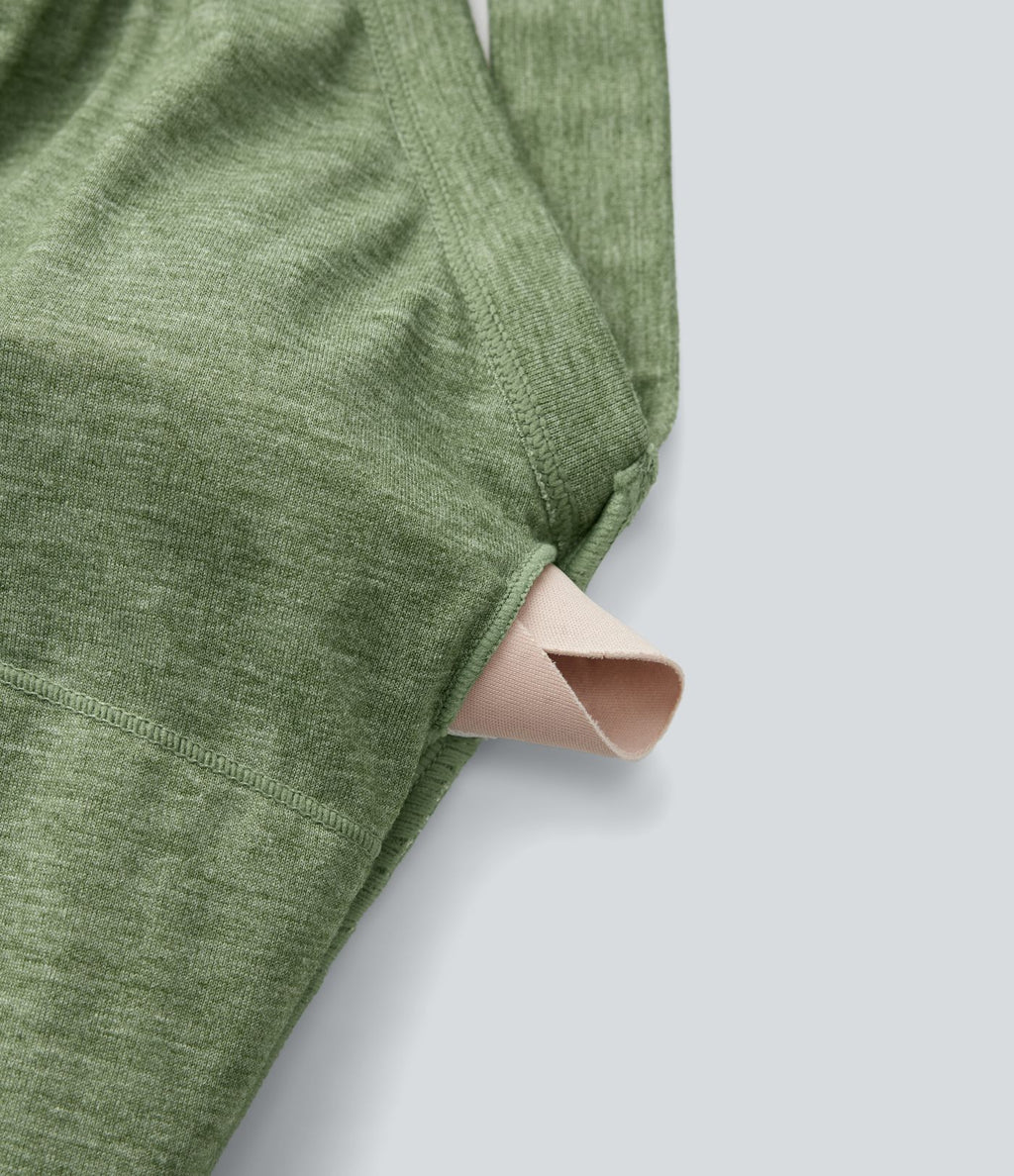 Combi-short 2-en-1 avec coussinets et poches - Édition Easy Peasy