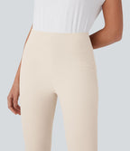 Pantalon de costume skinny taille haute fuselé