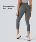 Legging capri yoga gainant effet push-up taille haute sans couture OneForm Seamless Flow