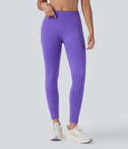 OneForm Seamless Flow Legging 7/8 yoga taille haute gainant et sculptant avec poches