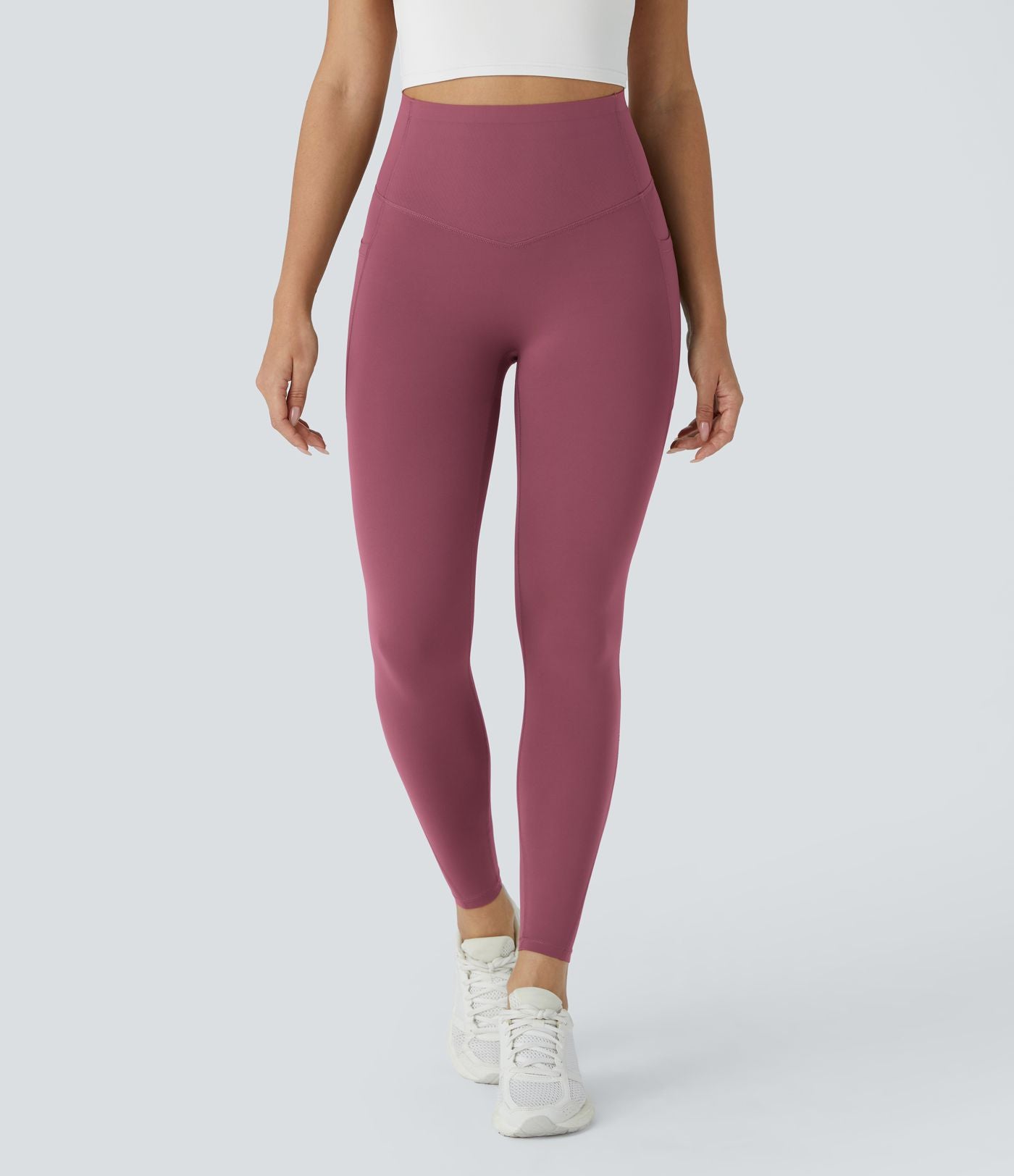 Legging d'entraînement gainant galbant taille haute avec poches Halara UltraSculpt™