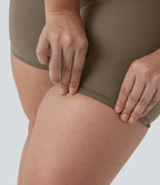 Short cycliste 12,5 cm d'entraînement gainant taille haute grande taille avec poches Halara UltraSculpt™
