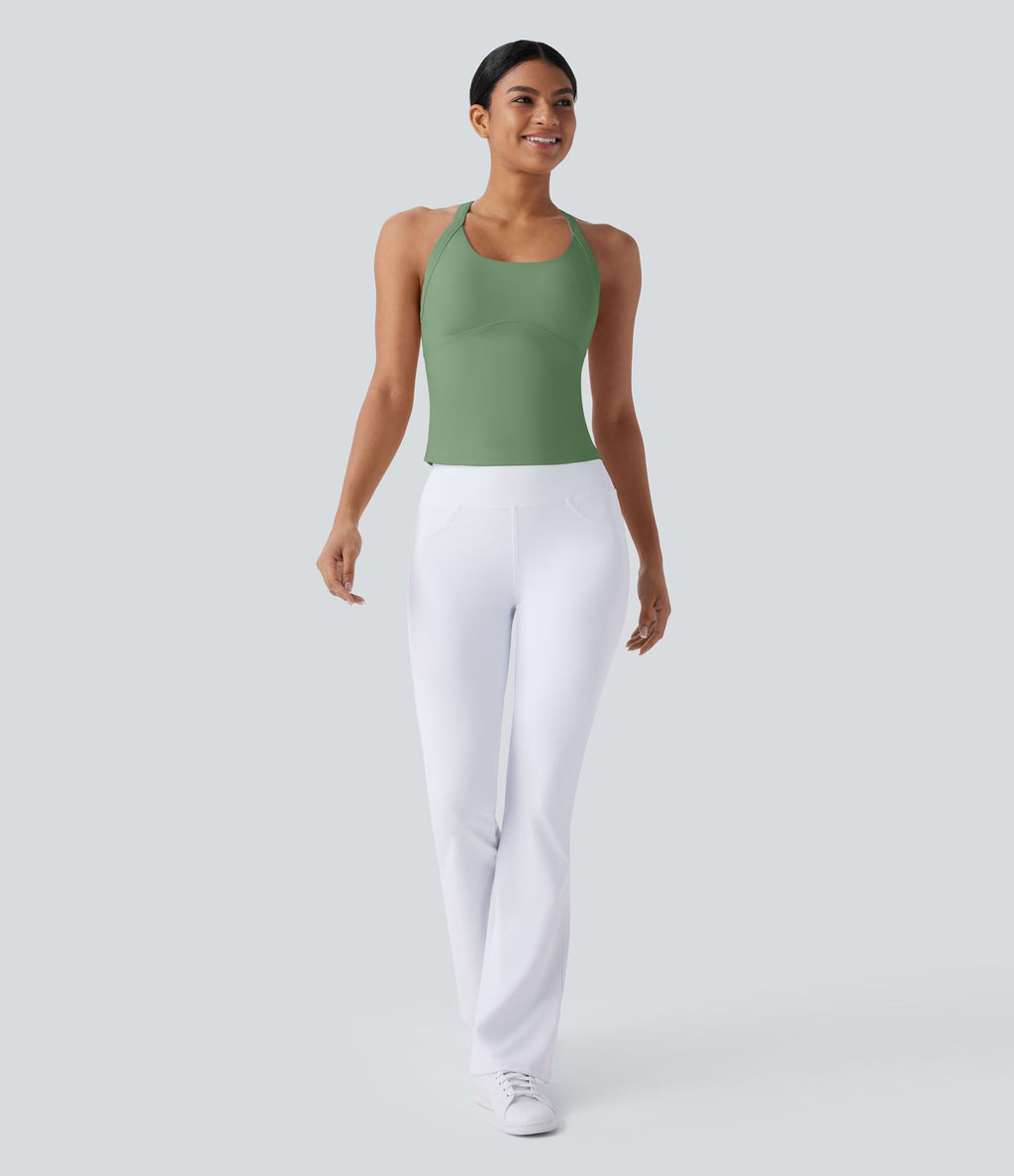 Débardeur yoga SoftlyZero™ Plush à découpes A-D