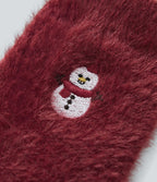 Chaussettes Fausse Fourrure de Noël