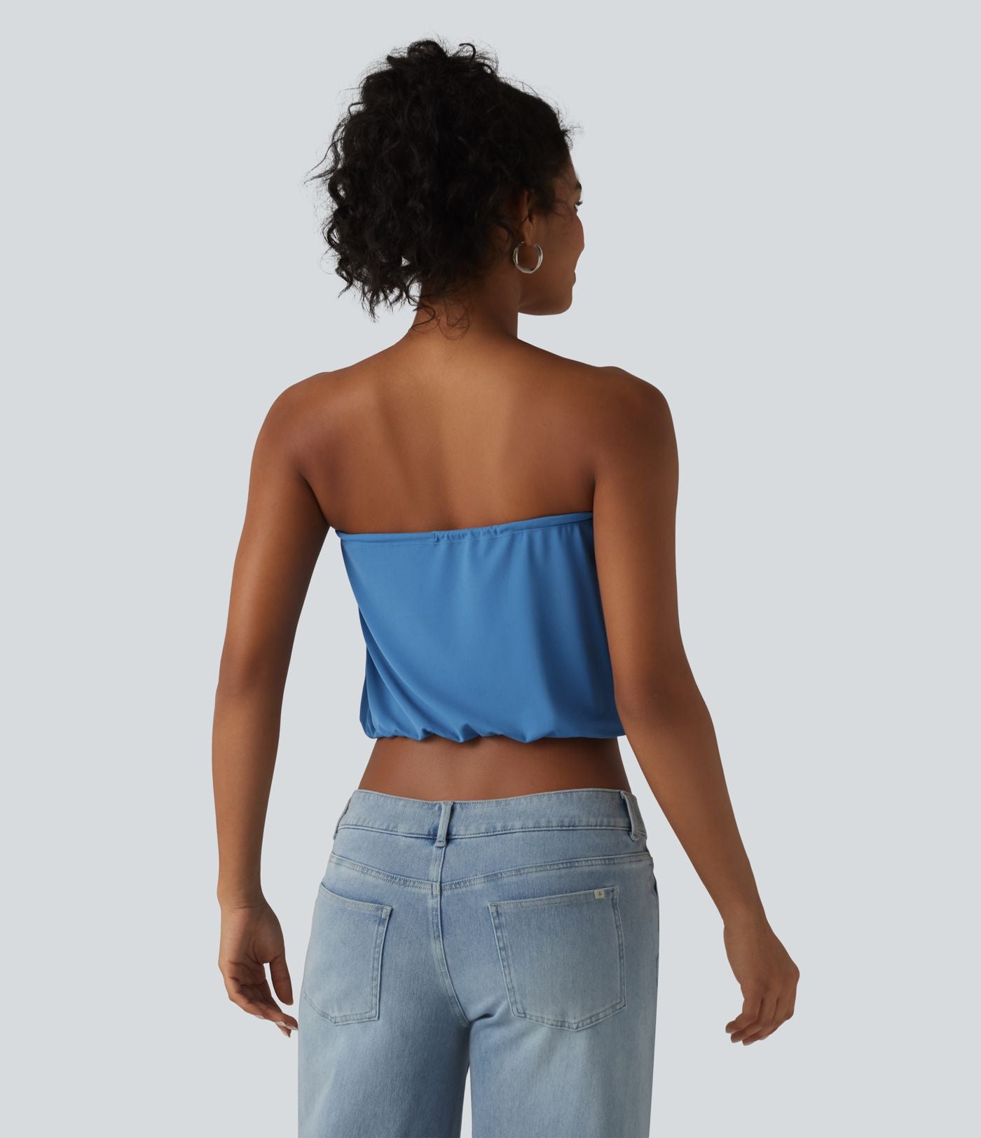Débardeur court à lacets SoftlyZero™ - Protection solaire UPF50+