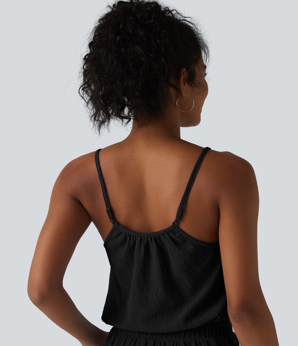 Combinaison décontractée à jambes larges et poches - Easy Peasy