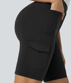 Short de travail 20 cm taille haute DayStretch avec poches