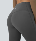 Pantalon 7/8 d'entraînement gainant galbant taille haute avec poches Halara UltraSculpt™