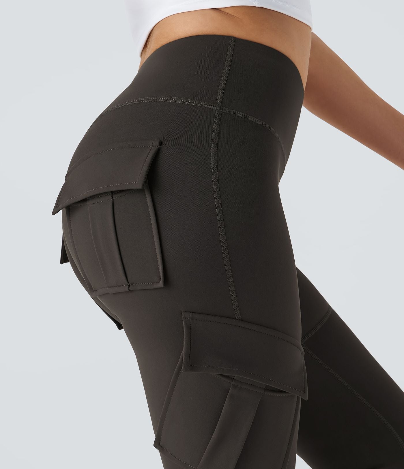 Legging yoga ajusté cargo taille haute DayStretch avec poches