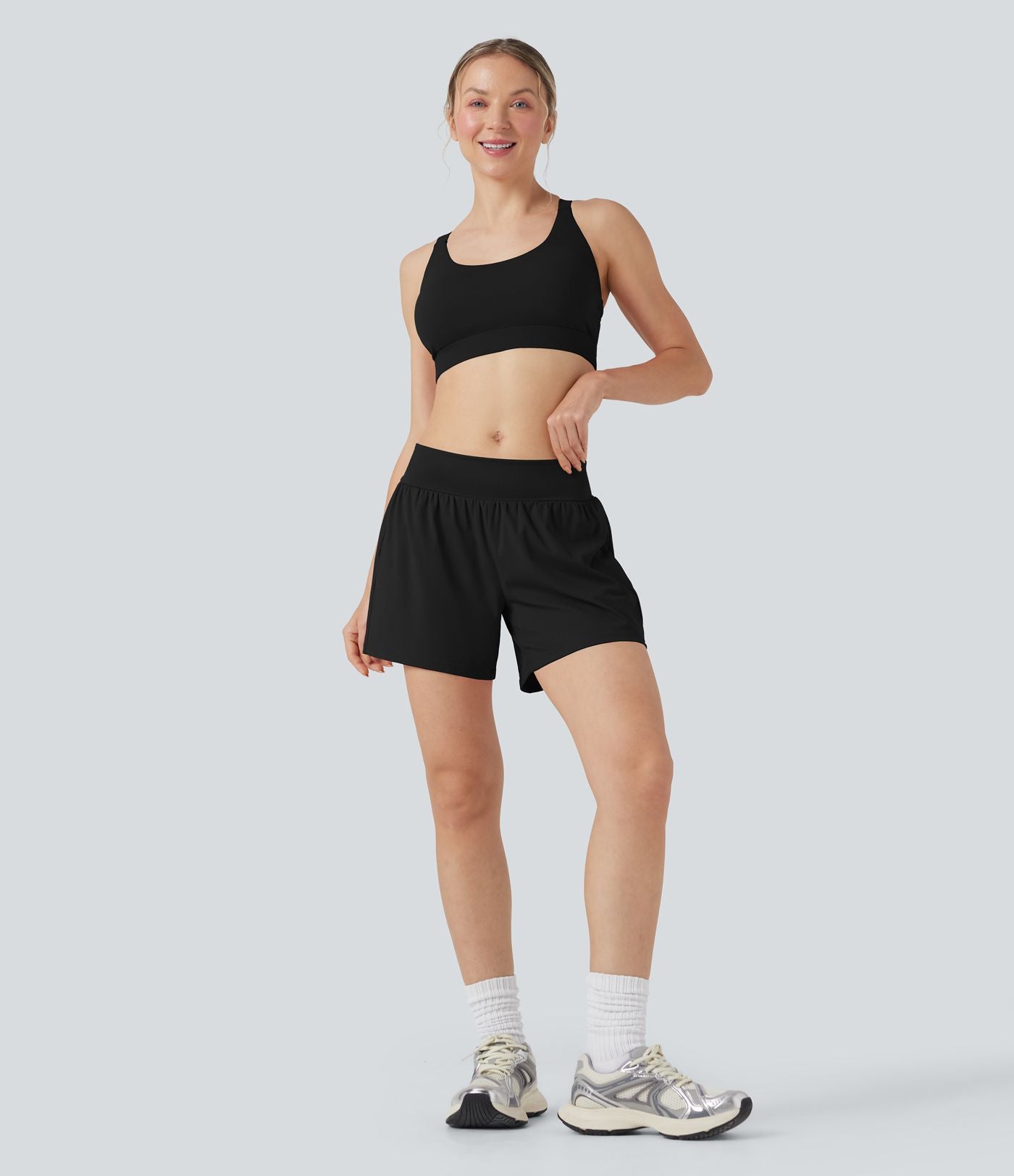 Short taille basse SoftlyZero™ Airy effet frais InstantCool 12,5 cm avec poches