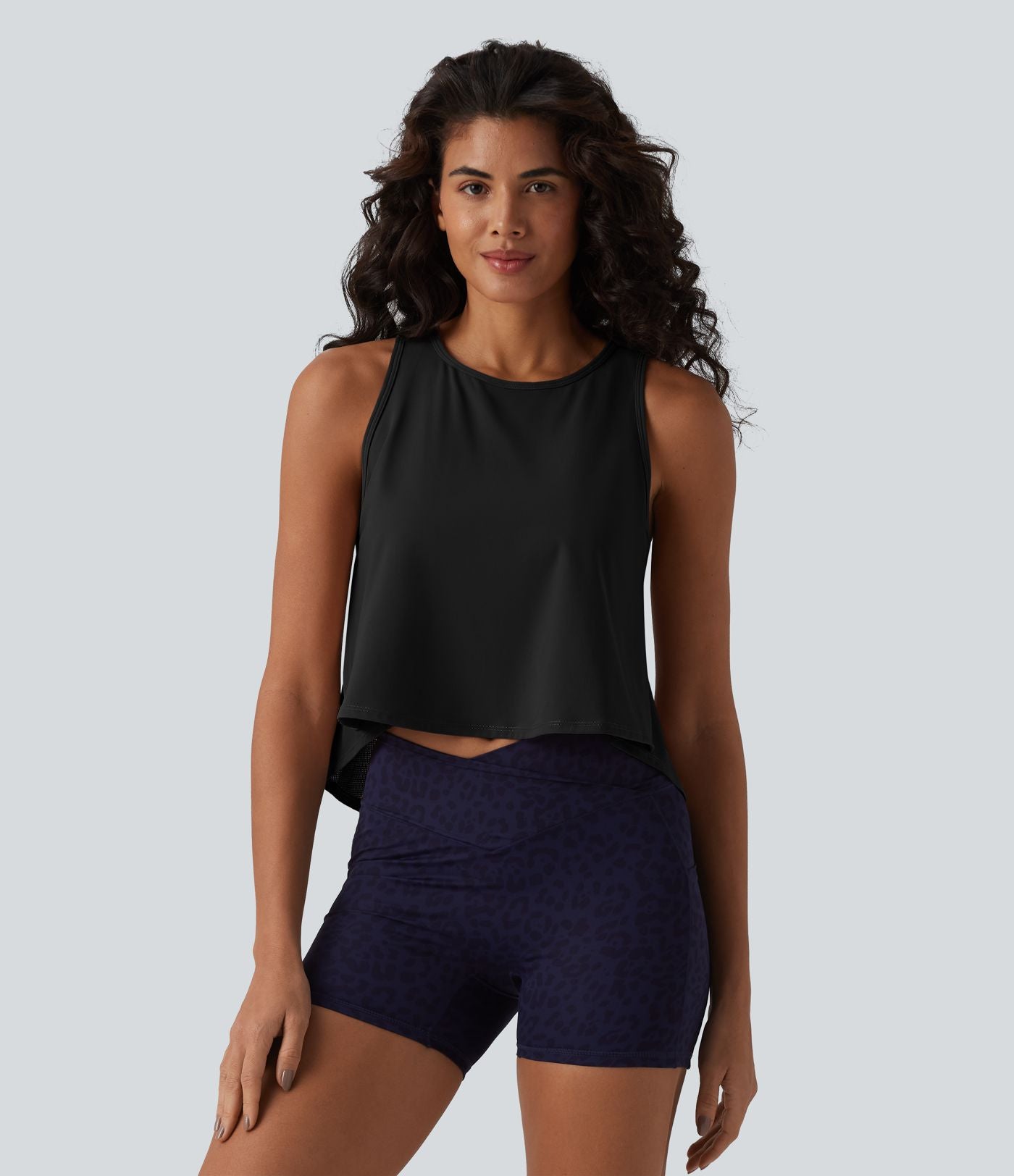 Débardeur running col rond dos nageur mesh respirant effet frais InstantCool séchage rapide, protection solaire UPF50+
