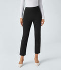 Pantalon tailleur ajusté taille haute Halara Flex™ avec poches