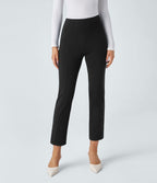 Pantalon tailleur ajusté taille haute Halara Flex™ avec poches