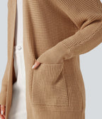 Cardigan manches longues avec poches