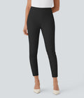 Pantalon de costume skinny taille haute fuselé
