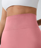 Legging taille haute froncé uni sans couture OneForm Seamless Flow
