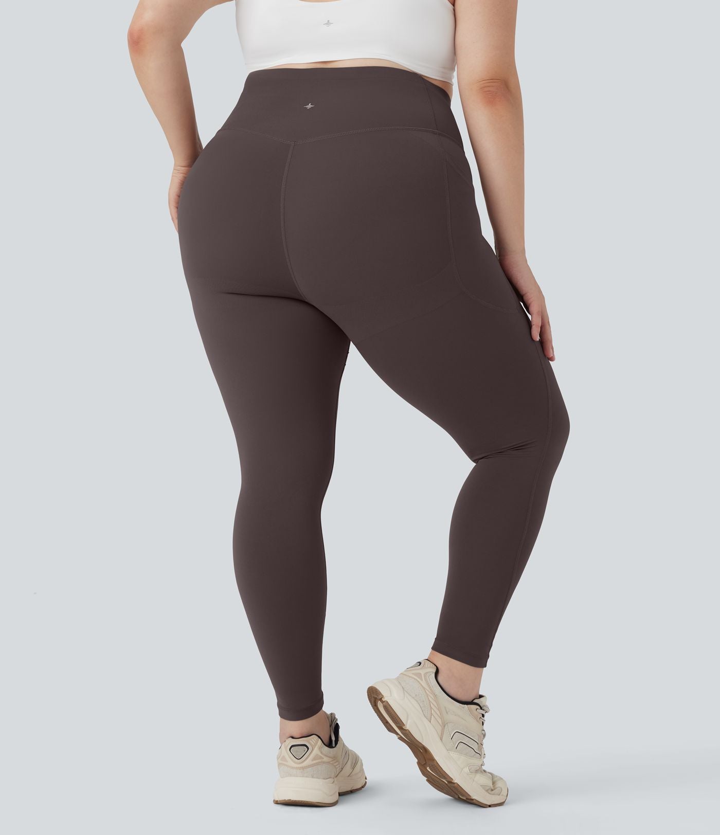 Legging d'entraînement gainant galbant taille haute grande taille avec poches Halara UltraSculpt™