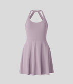 Robe de sport dos nu torsadée A-C