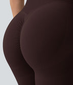 Legging push-up taille haute froncé sans couture OneForm Seamless Flow