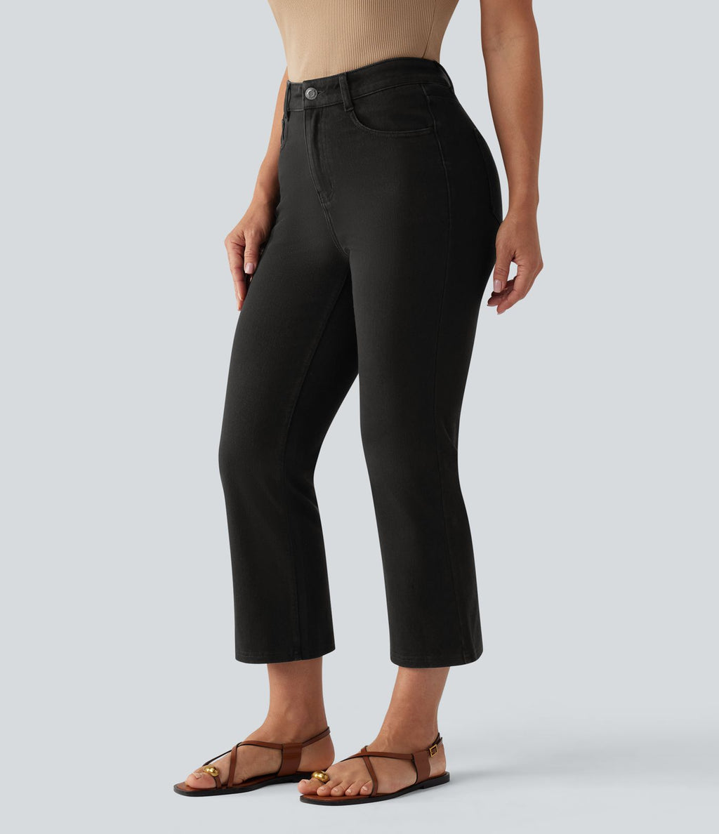 Halara Flex™ Jean bootcut casual taille mi-haute avec poches